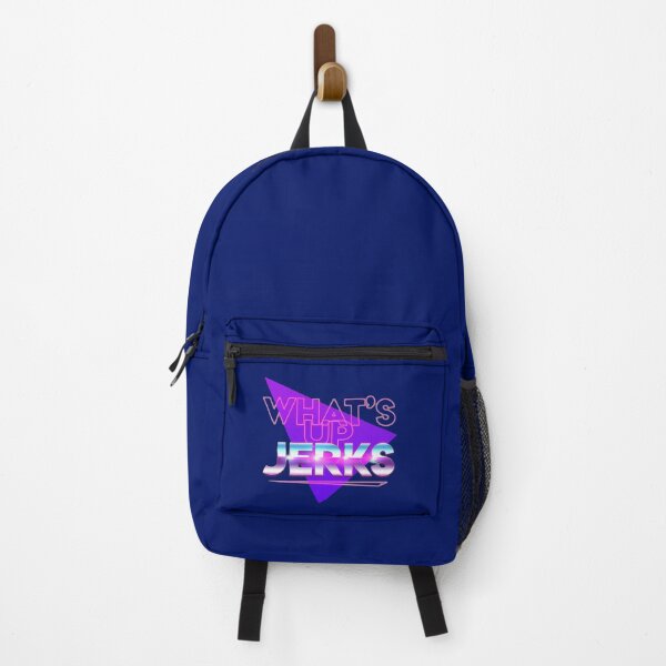 Item preview, Whats Up Jerks 80s Synthwave Neon designed and sold by lavernemcdonald.