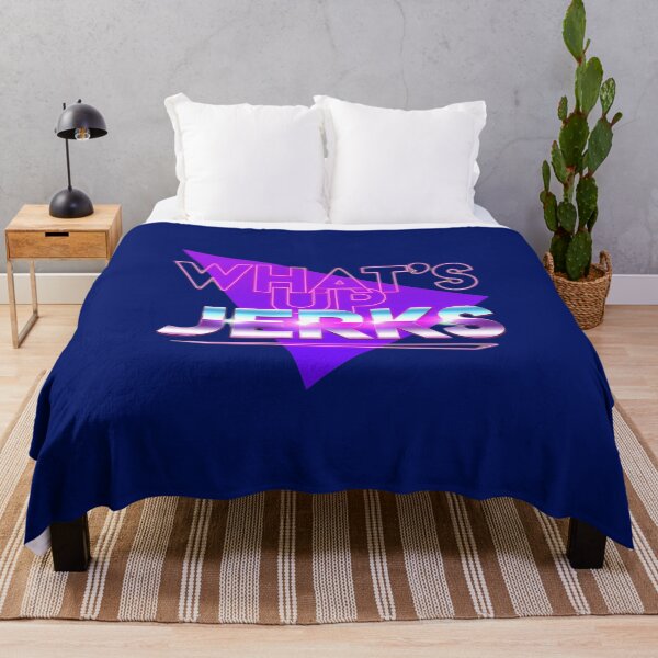 Artikelvorschau, Whats Up Jerks 80s Synthwave Neon entworfen und verkauft von lavernemcdonald.
