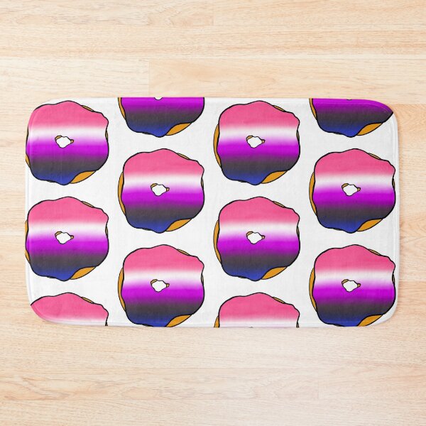 Item preview, gender fluid flag donut designed and sold by notastranger.