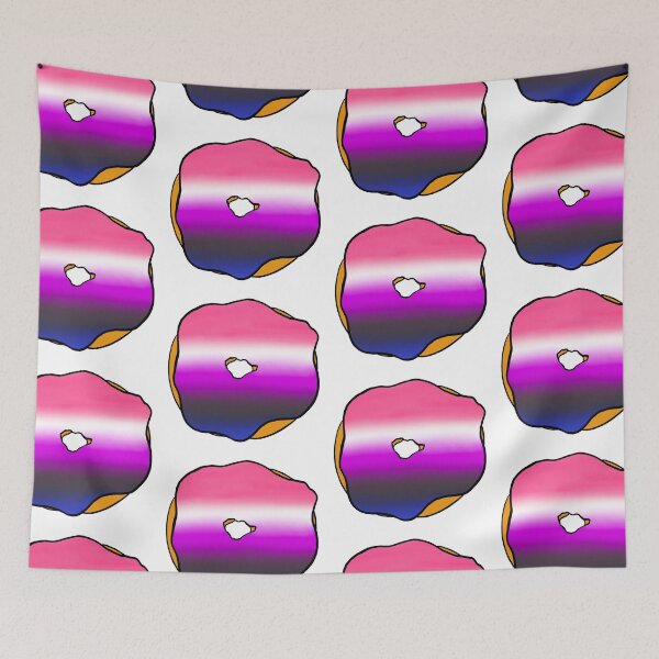 Item preview, gender fluid flag donut designed and sold by notastranger.