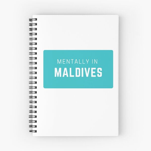 Item preview, Mentally in Maldives - Minimal designed and sold by drymartini52.