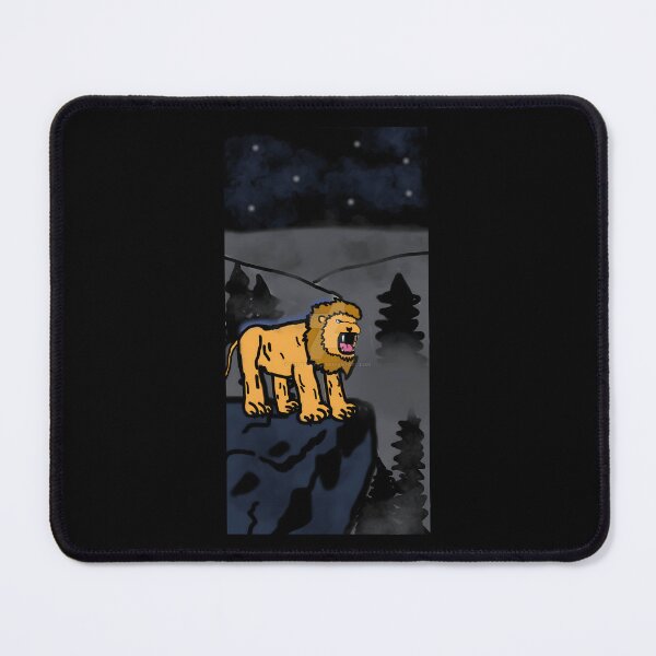 Item preview, Majestic Lion Roaring Under the Stars designed and sold by PeaceTypo.