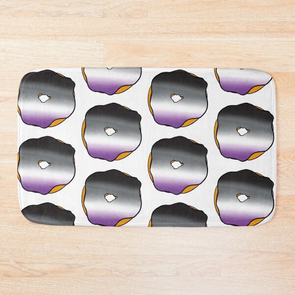 Item preview, asexual flag donut designed and sold by notastranger.