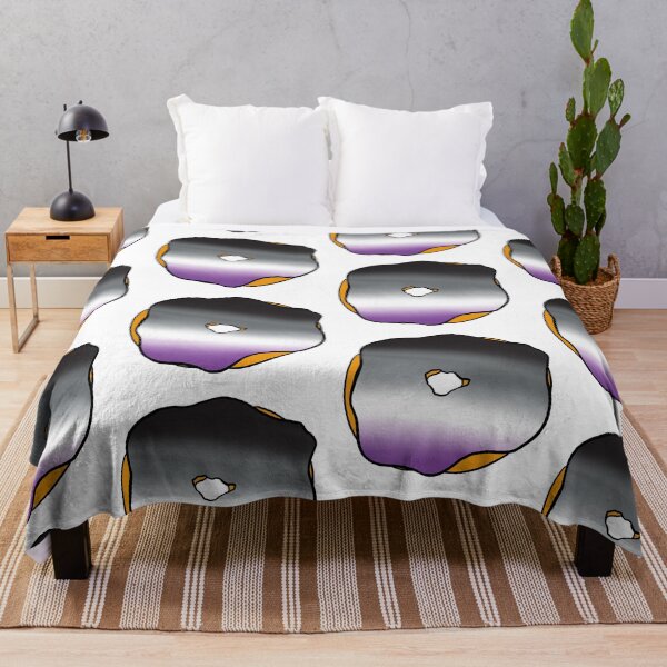 Item preview, asexual flag donut designed and sold by notastranger.
