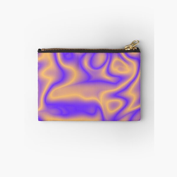Item preview, Molten Gold and Purple Fluid Waves designed and sold by formularenii.