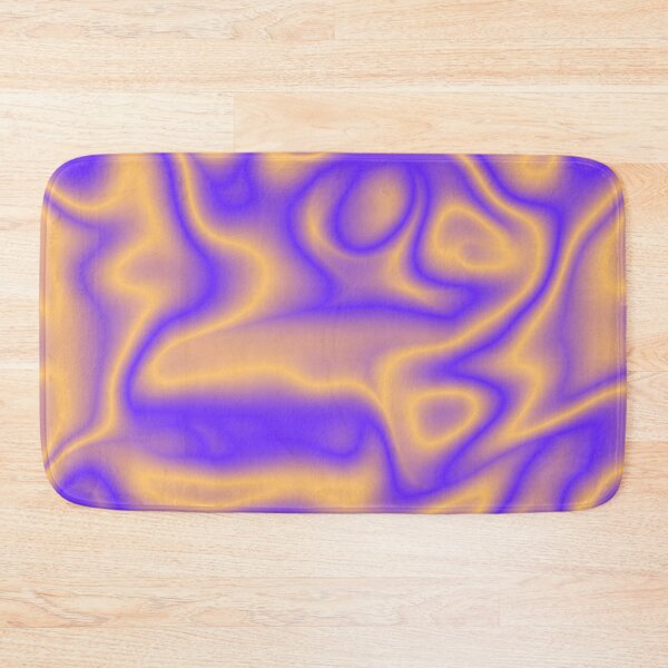 Item preview, Molten Gold and Purple Fluid Waves designed and sold by formularenii.