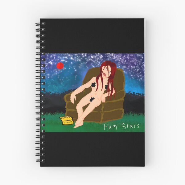 Item preview, Surreal Redhead Relaxing Under Stars designed and sold by J-Mindful.