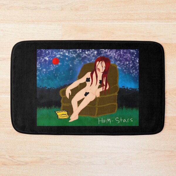 Item preview, Surreal Redhead Relaxing Under Stars designed and sold by J-Mindful.