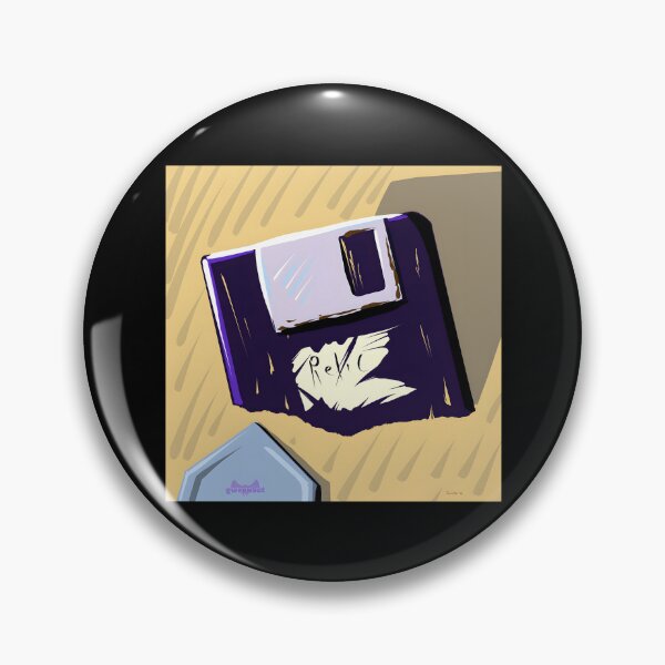 Artikelvorschau, Retro-Disketten-Artwork entworfen und verkauft von Catsi-Nook-Art.