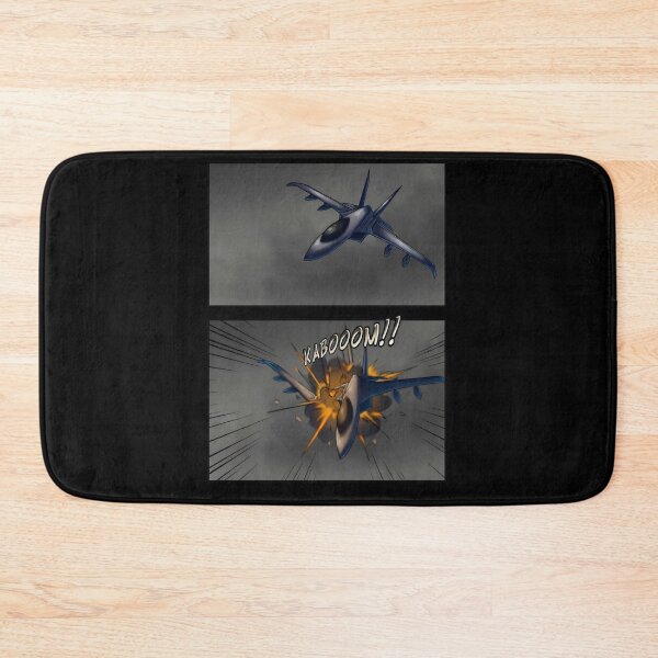 Item preview, Fighter Jet Midair Collision Comic Art designed and sold by Drazzone.