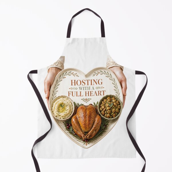 Item preview, Hosting With A Full Heart Thanksgiving Hostess designed and sold by BernoNickel.