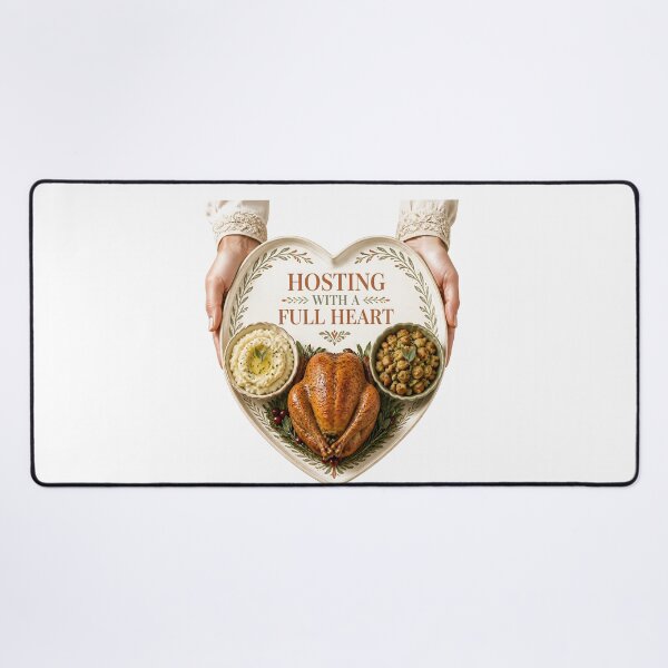 Item preview, Hosting With A Full Heart Thanksgiving Hostess designed and sold by BernoNickel.