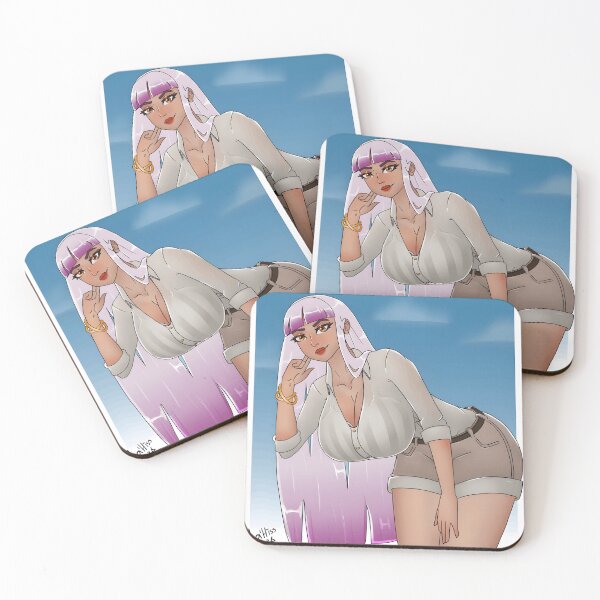 Item preview, Stylish Character with Long Hair and Casual Outfit designed and sold by Baby-Care.