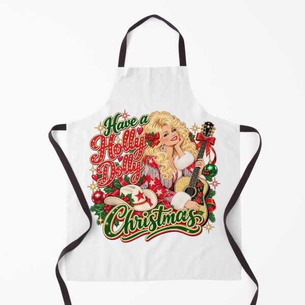 Item preview, Have a Holly Dolly Christmas T-Shirt | Country Christmas Holiday Glam Tee designed and sold by graphic-genie.