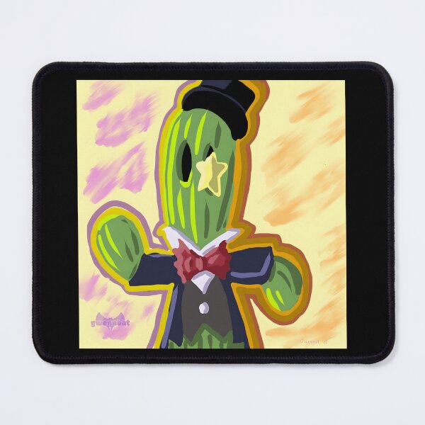 Item preview, Dapper Cactus Character Illustration designed and sold by Catsi-Nook-Art.