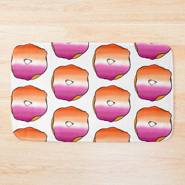Item preview, lesbian flag donut designed and sold by notastranger.