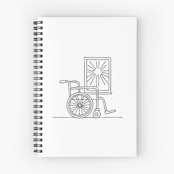 Item preview, A wheelchair close to a window with sunlight streaming through designed and sold by rasagamastore.