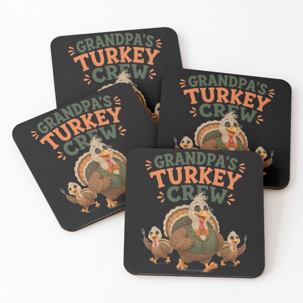 Item preview, Grandpa's Turkey Crew Matching Family Holiday designed and sold by BernoNickel.