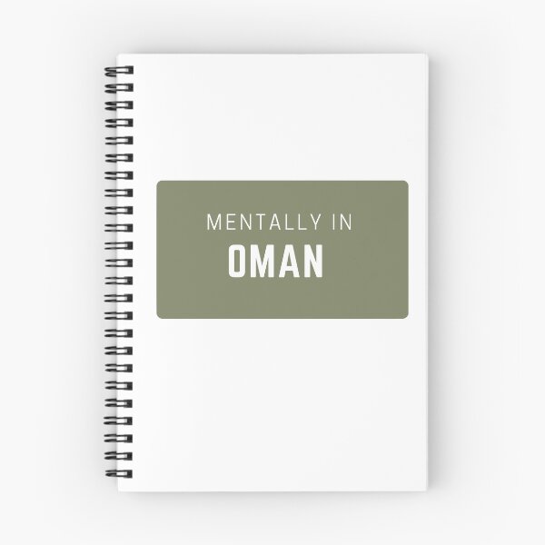 Item preview, Mentally in Oman - Minimal designed and sold by drymartini52.