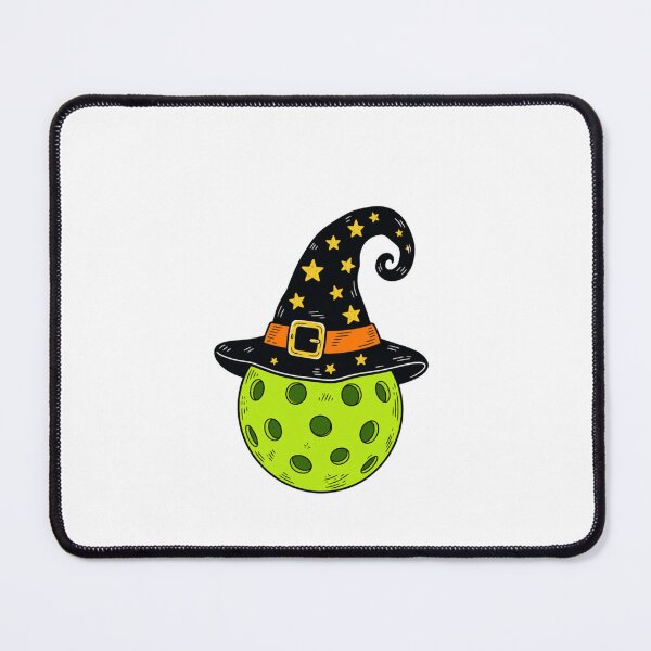 Item preview, Halloween Pickleball Witch Hat Funny Spooky Sports Pullover designed and sold by RannaHile.