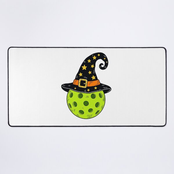 Item preview, Halloween Pickleball Witch Hat Funny Spooky Sports Pullover designed and sold by RannaHile.
