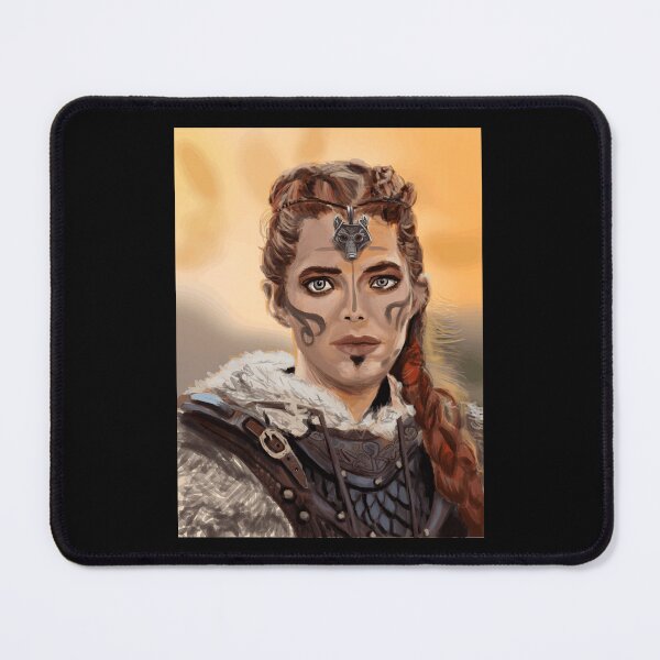 Item preview, Norse Warrior with Shield and Braided Hair designed and sold by J-Mindful.
