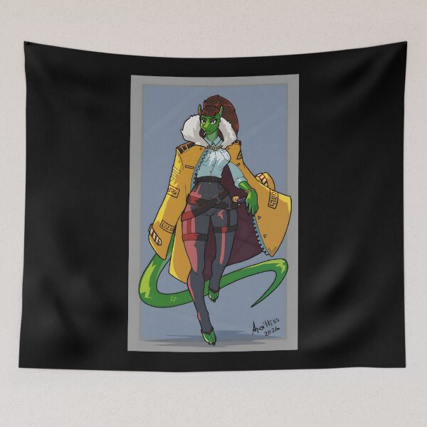 Item preview, Fierce Green Character Illustration designed and sold by Baby-Care.
