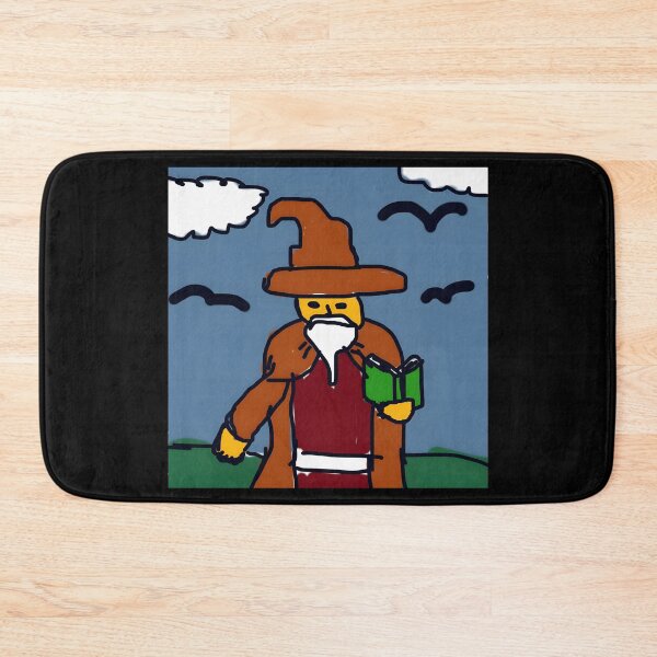 Item preview, Magical Wizard Reading a Book designed and sold by PeaceTypo.