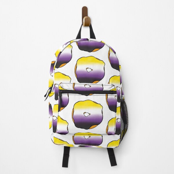 Item preview, non-binary flag donut designed and sold by notastranger.