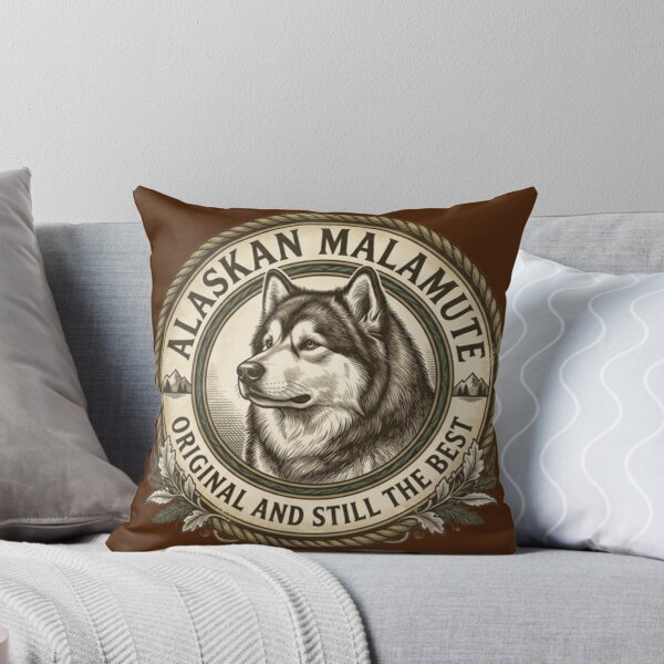 Aperçu de l'œuvre Alaskan Malamute Original and Still the Best créée et vendue par Kirrindy Designs.