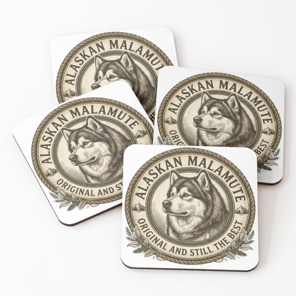 Artikelvorschau, Alaskan Malamute Original and Still the Best entworfen und verkauft von Kirrindy Designs.
