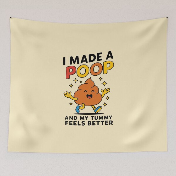 Item preview, I Made A Poop Funny Toddler Milestone designed and sold by ladonnaholmes.