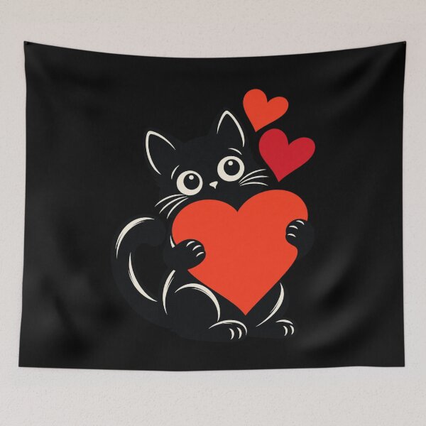 Item preview, Little Cat, Big Love designed and sold by Sanctum Icons.