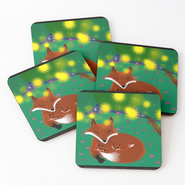 Item preview, Whimsical Fox in Dreamy Forest designed and sold by TomatiLove.