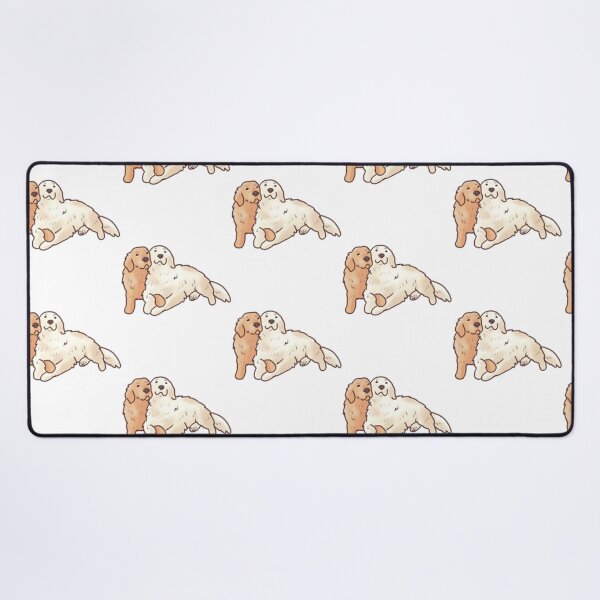 Item preview, Two Golden Retriever Art designed and sold by harlotoreldela.