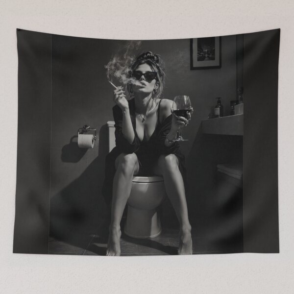 Item preview, Chic Bathroom Fashion designed and sold by NeilCoo.