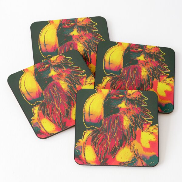 Item preview, Vibrant Horned Beast Illustration designed and sold by TomatiLove.