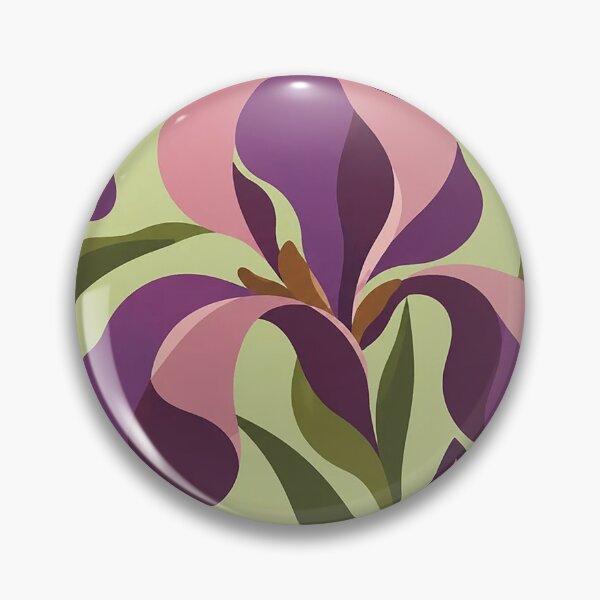 Item preview, Purple Iris Floral Pattern designed and sold by MarloKeylan.