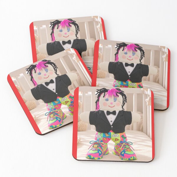 Item preview, Colorful Handmade Rag Doll in Tuxedo designed and sold by Marina Langer Wildlife Art..