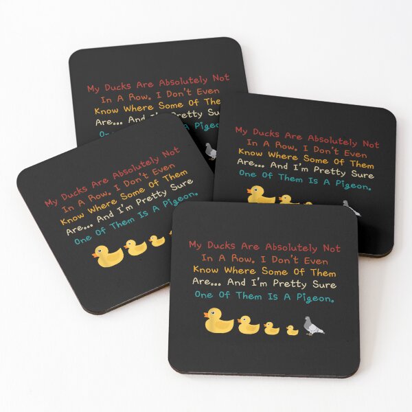 Item preview, My Ducks Are Not In A Row designed and sold by SaturnClub.