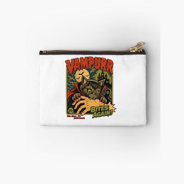 Item preview, VamPurr Bites Again! Halloween Vampire Cat designed and sold by MLETEM-P.