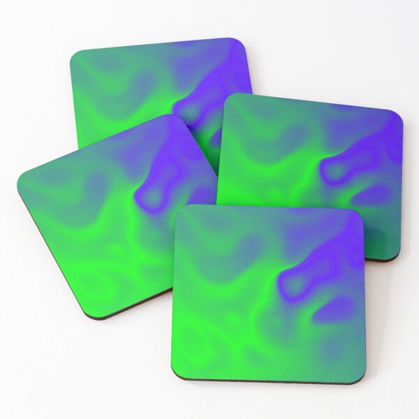 Item preview, Electric Acid Green and Cyber Blue Glow designed and sold by formularenii.