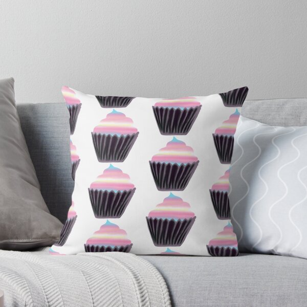 Item preview, trans flag cupcake designed and sold by notastranger.