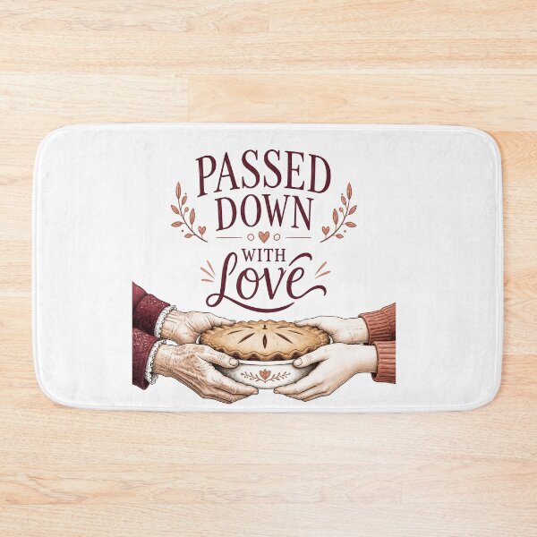 Item preview, Passed Down With Love Family Recipe Thanksgiving designed and sold by BernoNickel.