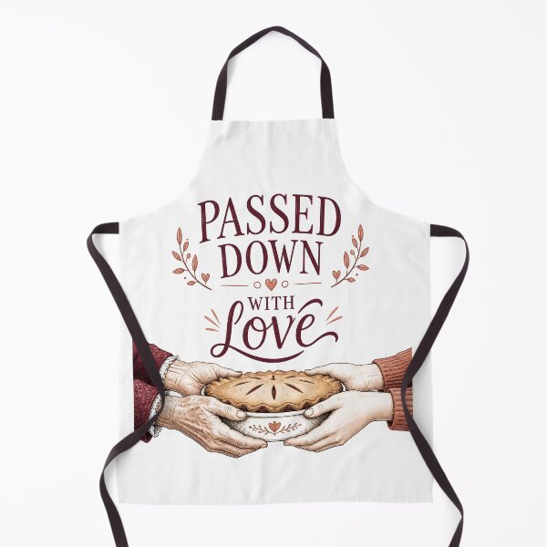 Item preview, Passed Down With Love Family Recipe Thanksgiving designed and sold by BernoNickel.