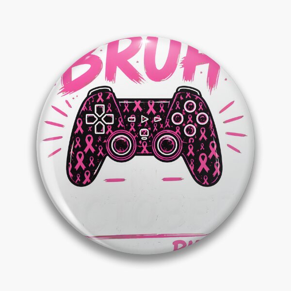 Item preview, Bruh In October We Wear Pink Gamer Controller T-Shirt designed and sold by MLETEM-P.