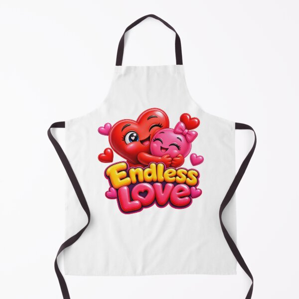 Item preview, Endless Love Cute 3D Heart Couple Romantic designed and sold by MR4me.