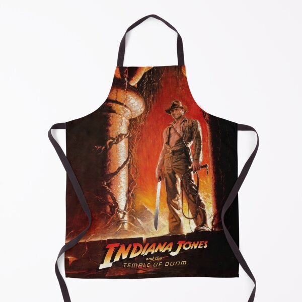 Aperçu de l'œuvre Affiche du film Indiana Jones et le Temple Maudit créée et vendue par Lucy Goosy Art.