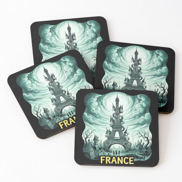 Item preview, Fantasy France: Gothic Eiffel Tower Illustration designed and sold by EdwinkOne.