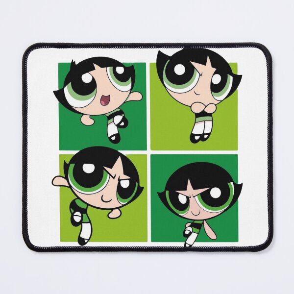 Item preview, Buttercup - The Powerpuff Girls Retro Collage Green designed and sold by conamor-bymel.